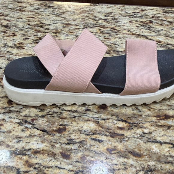 Madden Girl Pink Strap Sandals - Picture 4 of 10